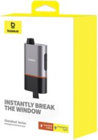 Baseus 2 az 1-ben Ablaktörő kalapács és Biztonsági öv vágó