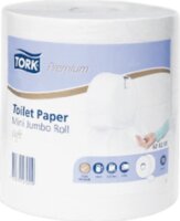 Tork Prémium Jumbo Tekercses 2 rétegű toalettpapír - Fehér mintás (2 darabos)