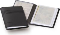 Durable 10 db-os kártyatartó - Fekete