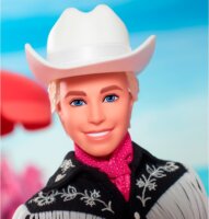 Barbie HRF30 The Movie: Ken fekete cowboy ruhában