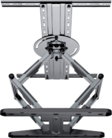 Gembird WM-80STR-01 40"-80" LCD TV/Monitor fali tartó - Fekete (1 kijelző)