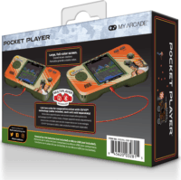 My Arcade Contra 2in1 Premium Edition Pocket Player hordozható Retro Játékkonzol