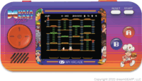 My Arcade Data East 300+ Pocket Player hordozható Retro Játékkonzol