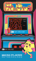 My Arcade Ms. Pac-Man Micro Player Arcade 6.75" hordozható Retro Játékkonzol