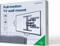 Gembird WM-65ST-01 32"-65" LCD TV/Monitor fali tartó - Fekete (1 kijelző)