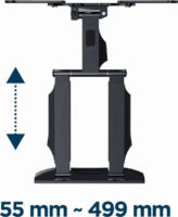 Gembird WM-55ST-01 32"-55" LCD TV/Monitor fali tartó - Fekete (1 kijelző)