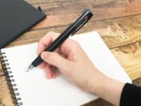 Zebra Blen Nyomógombos Kék/Piros tintás golyóstoll + nyomósirón Grafit - Fekete