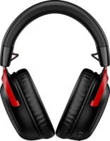 HyperX Cloud III Wireless Gaming Headset - Piros/Fekete
