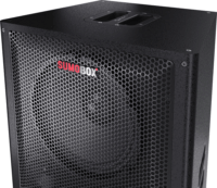 Sharp SumoBox Pro LS200 Hordozható bluetooth hangszóró - Fekete