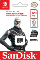 Sandisk 128GB Nintendo Switch Fortnite Edition Skull Trooper microSDXC UHS-I Memóriakártya