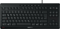Cherry Stream TKL Vezetékes Billentyűzet (Fekete) - Francia