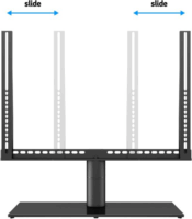 Multibrackets M VESA Tablestand Turn 46"-60" LCD TV/Monitor asztali tartó - Fekete (1 kijelző)