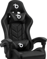 Delight BMD1115BK RGB Gamer szék - Fekete