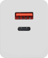 Akyga AK-CH-20 USB-C / USB-A Hálózati Gyorstöltő Adapter 100W - Fehér