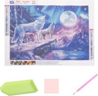 Malatec Gyémántszemes kirakó - Farkasok