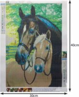 Malatec Gyémántszemes kirakó - Lovak