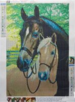 Malatec Gyémántszemes kirakó - Lovak