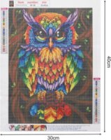 Malatec Gyémántszemes kirakó - Bagoly