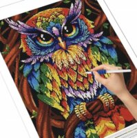 Malatec Gyémántszemes kirakó - Bagoly