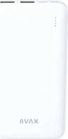 Avax PB103W Lighty Powerbank 8000mAh (2.1A / 5V) - Fehér