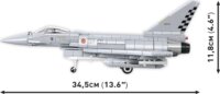 Cobi Eurofighter F2000 Typhoon repülőgép 642 darabos építő készlet