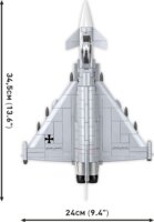 Cobi Eurofighter repülőgép 644 darabos építő készlet