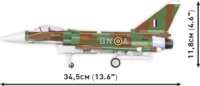 Cobi Eurofighter Typhoon FGR4 repülőgép 576 darabos építő készlet
