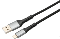 Avax Steely USB A - Lightning iPhone töltőkábel 1,5 m