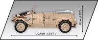 Cobi Kubelwagen Personenkraft wagen Typ 82 terepjáró 1326 darabos építő készlet