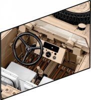 Cobi Kubelwagen Personenkraft wagen Typ 82 terepjáró 1326 darabos építő készlet