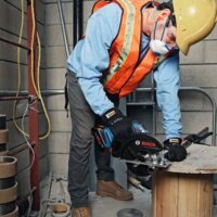 Bosch 06016B8001 GKM 18V-50 Professional Solo Akkumulátoros körfűrész (akku és töltő nélkül)