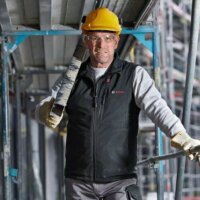 Bosch GHV 12+18V XA L Fűtött mellény (Akkumulátor nélkül)