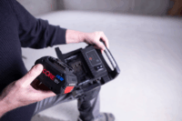 Brennenstuhl 1173140400 Akkus LED Munkalámpa - Fekete