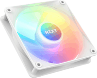 NZXT F120 120mm PWM RGB Rendszerhűtő - Fehér