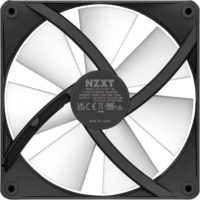 NZXT F140 140mm PWM RGB Rendszerhűtő - Fekete