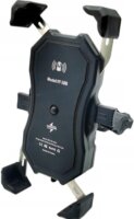 Freedconn MC1W Mobiltelefon Motorbiciklis tartó/töltő - Fekete