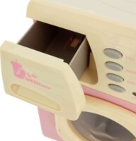 Casdon: Elektromos játék mosógép kiegészítőkkel - Rózsaszín