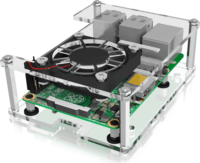 Icy Box IB-RP106 Raspberry Pi Számítógépház - Átlátszó