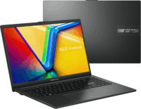 Asus VivoBook Go 15 E1504FA Notebook Fekete (15,6" / AMD Ryzen 3 7320U / 8GB / 512GB SSD)