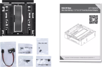 Icy Dock MB343SPO 3.5" - 5.25" HDD + Ultra Slim ODD beépítő keret