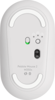 Logitech Pebble Mouse 2 M350S Wireless Egér - Fehér