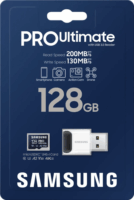 Samsung 128GB Pro Ultimate microSDXC UHS-I CL10 Memóriakártya + Kártyaolvasó