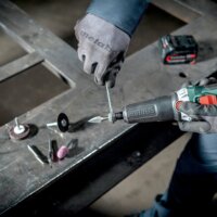 Metabo GVB 18 LTX BL 11-28 Akkus egyenescsiszoló + metaBOX 145 L (akku és töltő nélkül)