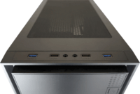 LC Power mATX Számítgépház - Fekete