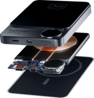 3mk MagSynergy Powerbank 10000mAh (3A / 5-12V) - Fekete