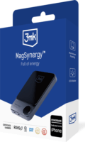 3mk MagSynergy Powerbank 10000mAh (3A / 5-12V) - Fekete
