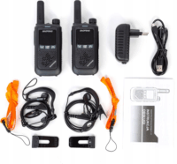 Baofeng T17 Walkie Talkie - Fekete