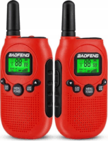 Baofeng T6 Panda Walkie Talkie - Piros