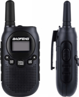 Baofeng T6 Panda Walkie Talkie - Fekete