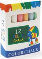 SchoolArt Hengeres táblakréta - színes (12 db/doboz)